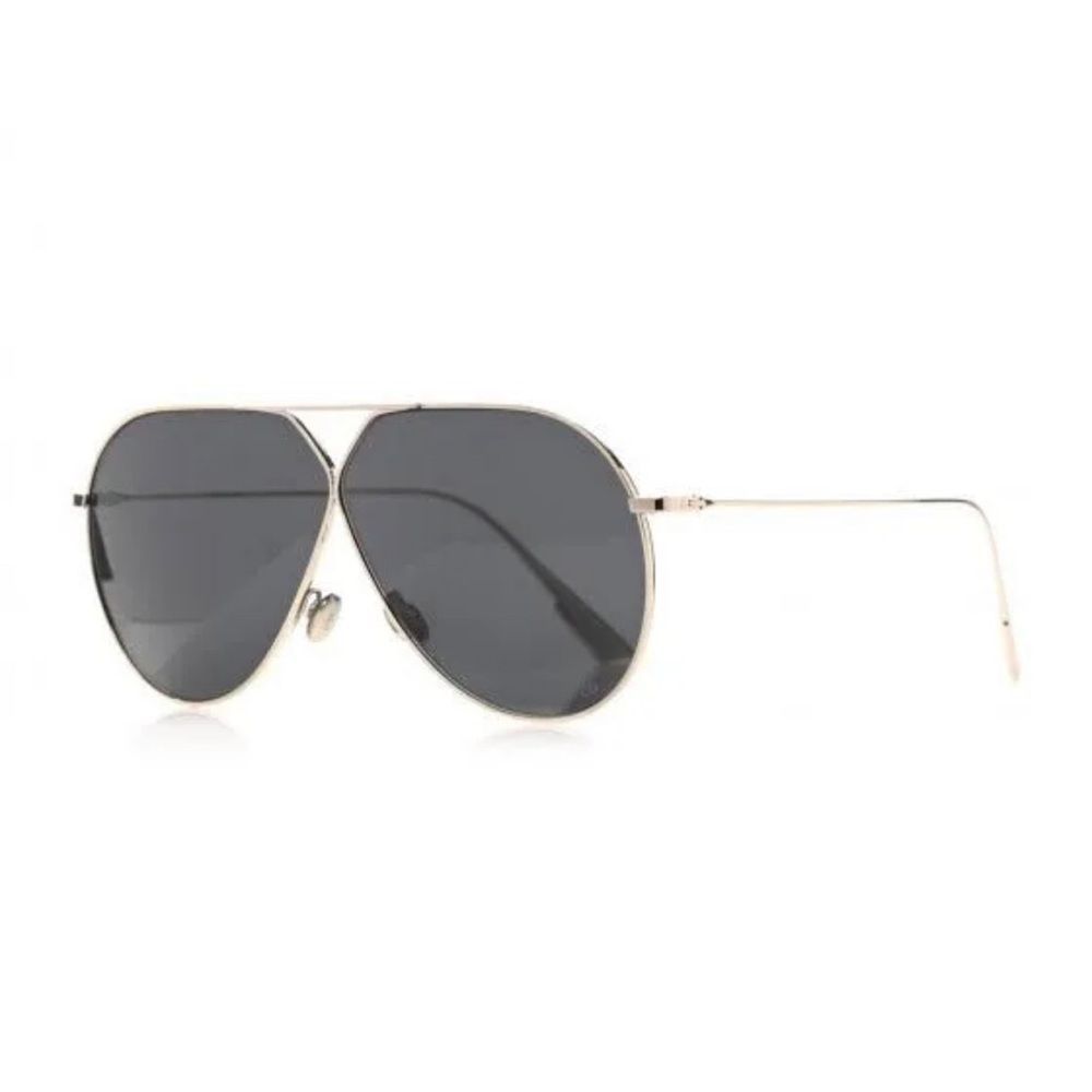 Christian Dior Stellaire 3 Black & Gold Aviator Sunglasses